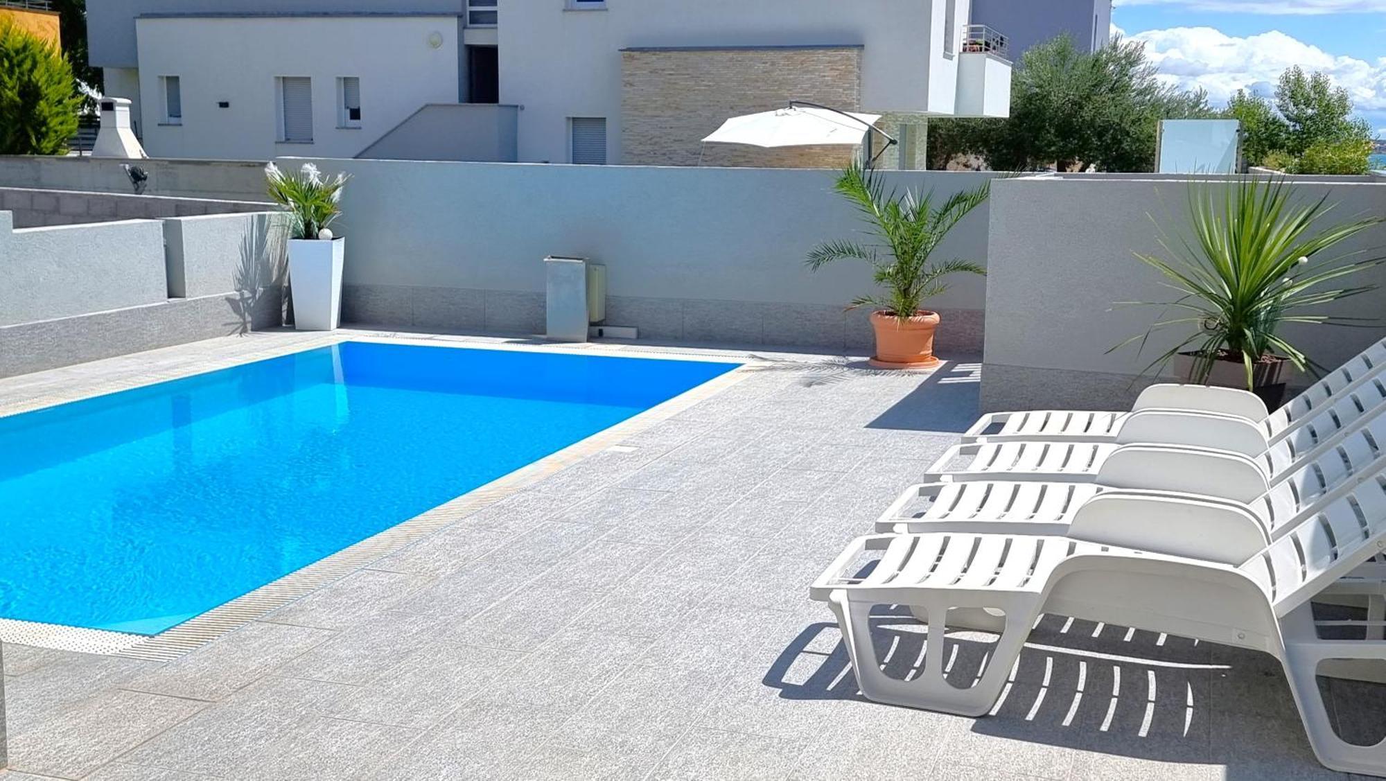 Apartments Le Mare - Pool, Sandstrand, Meerblick, W-Lan, Grill Privlaka  Exterior foto